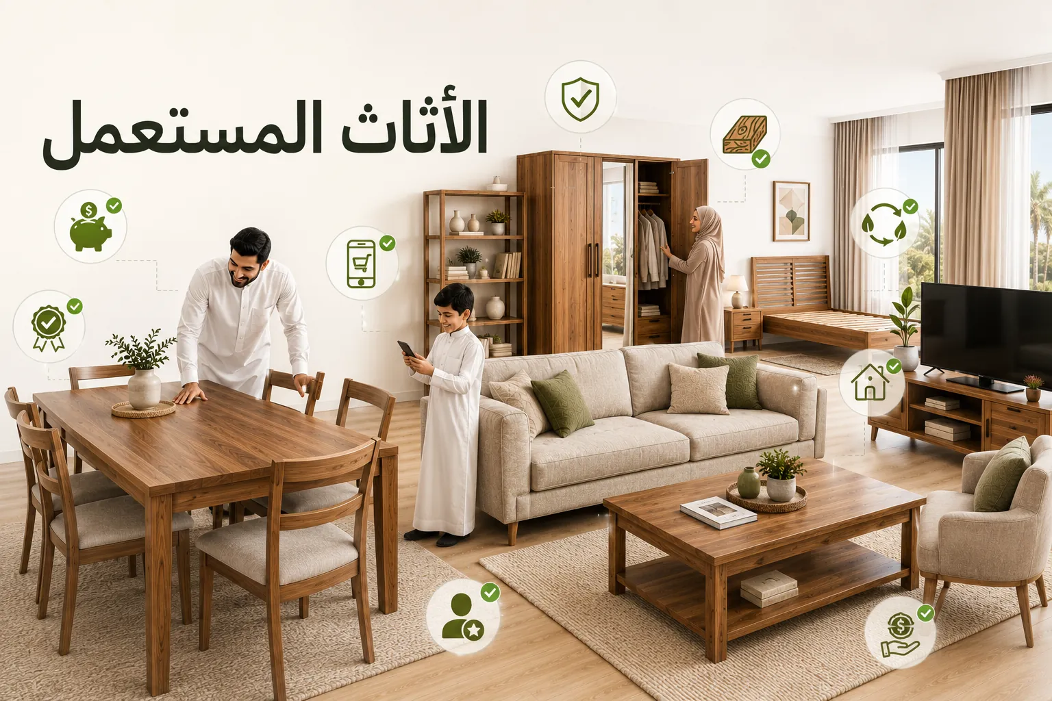 لماذا يختار السعوديون الأثاث المستعمل اليوم أكثر من أي وقت مضى - هراج تبوك